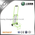 Green folding luggage cart handle used luggage carts
